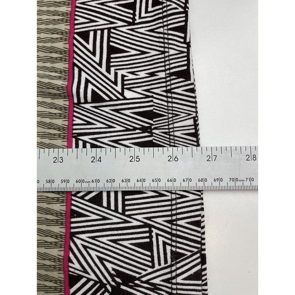 Chicos Blue Paisley Print V Neck Top 3/4 Sleeve Tunic Sz 3 US XL 16 - Picture 7 of 9